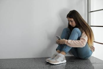 What is the potential impact of social media overuse and mental health crises in young patients?