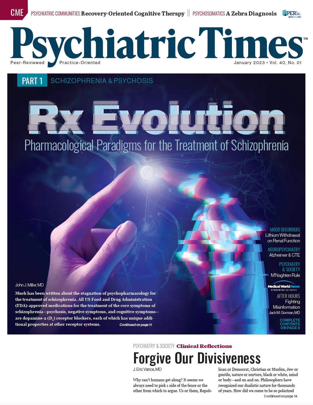 From the Pages of Psychiatric Times: January 2023
