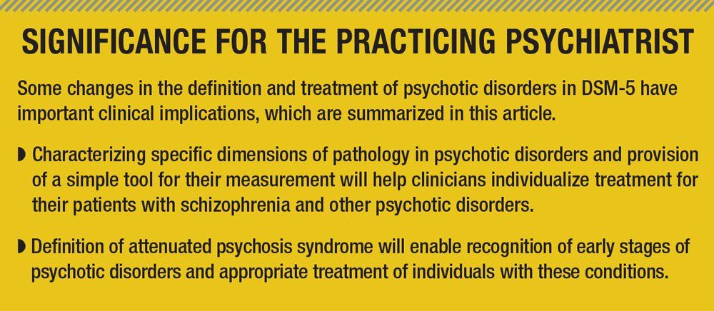 Psychotic Disorders In Dsm 5 Clinical Implications Of Revisions From Dsm Iv Psychotic Disorders In Dsm 5 Clinical Implications Of Revisions From Dsm Iv