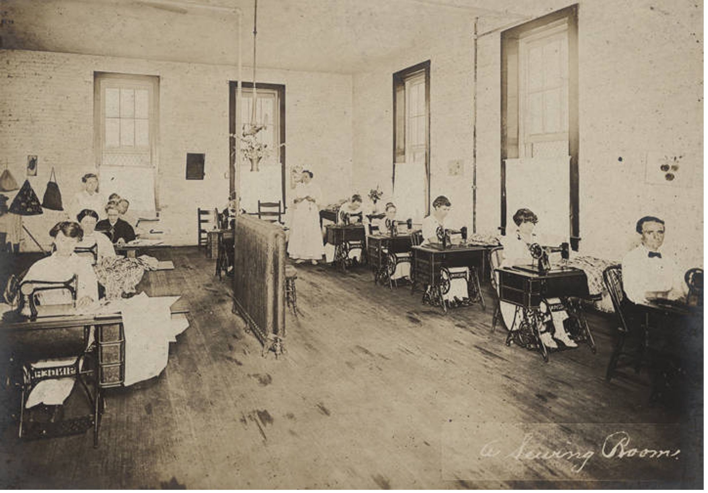 Figure 1. “A Sewing Room”—Bryce Hospital, Alabama, 1916