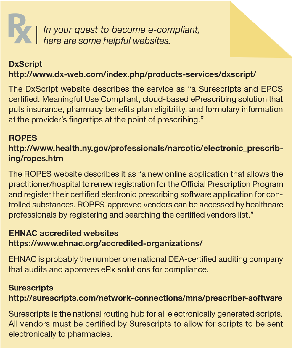 In your quest to become e-compliant, here are some helpful websites.