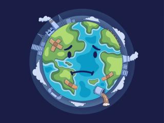 sad earth
