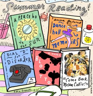 Psychiatry Comic: Beach Reading