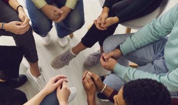 people sitting together