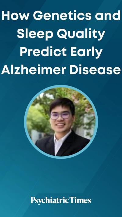 How Genetics and Sleep Quality Predict Early Alzheimer Disease