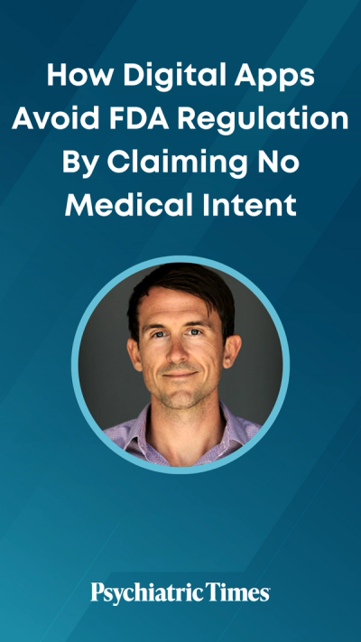 How Digital Apps Avoid FDA Regulation By Claiming No Medical Intent