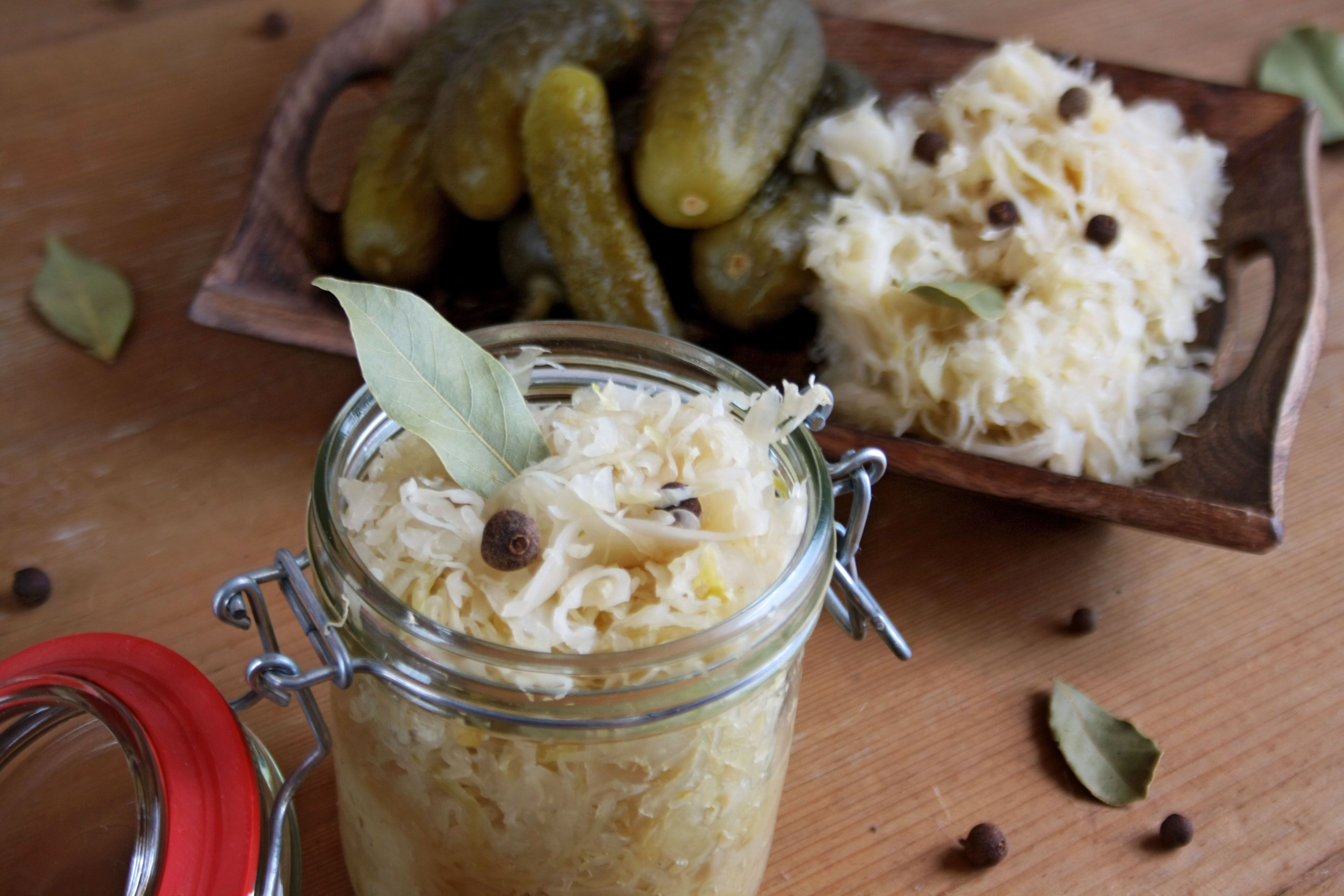 sauerkraut fermented foods anxiety
