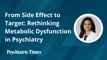 From Side Effect to Target: Rethinking Metabolic Dysfunction in Psychiatry