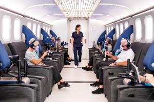 Aviv Clinics' multiplace HBOT chambers for use Photo by Aviv Clinics