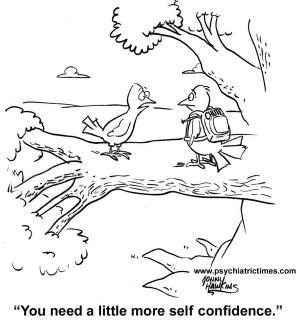 Psychiatry Comic: Confidence Boost