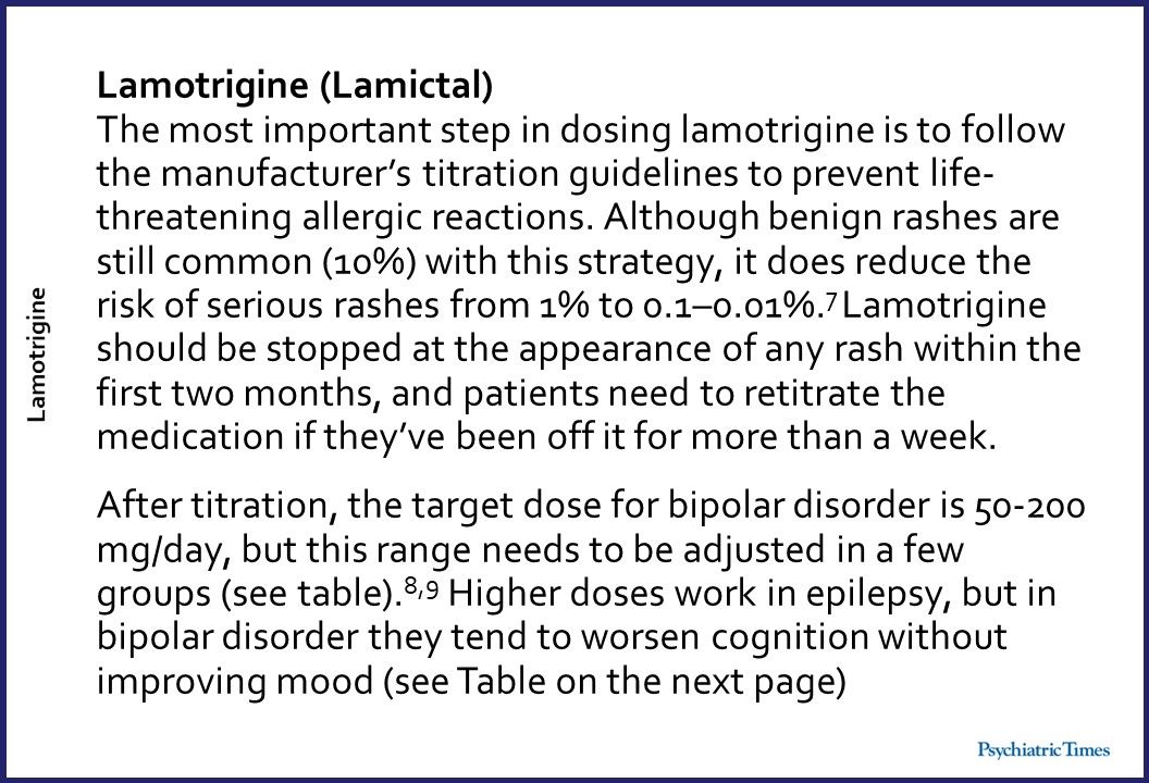 Dosing Secrets for the Top Mood Stabilizers