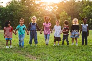 diverse children