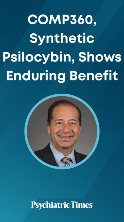 COMP360, Synthetic Psilocybin, Shows Enduring Benefit