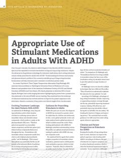 EP. 9 Appropriate Use of Stimulant Medications in Adults With ADHD