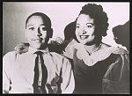 Emmett Till and his mother