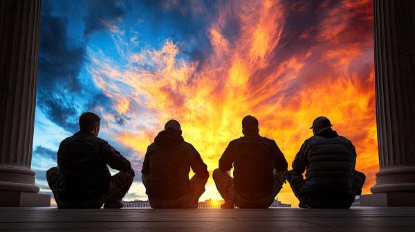 four men