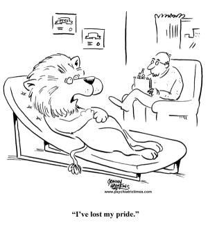 Psychiatry Comic: Lost Pride