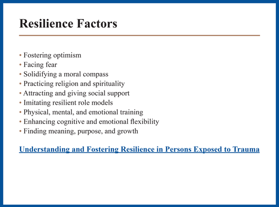Resilience Factors