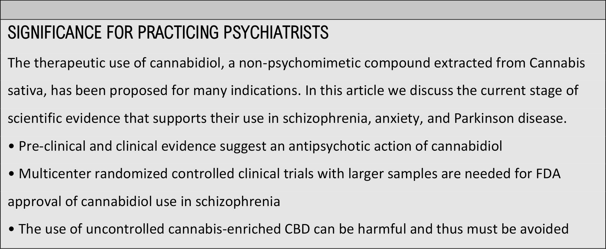 CBD OIL FOR PSYCHOSIS & SCHIZOPHRENIA ...