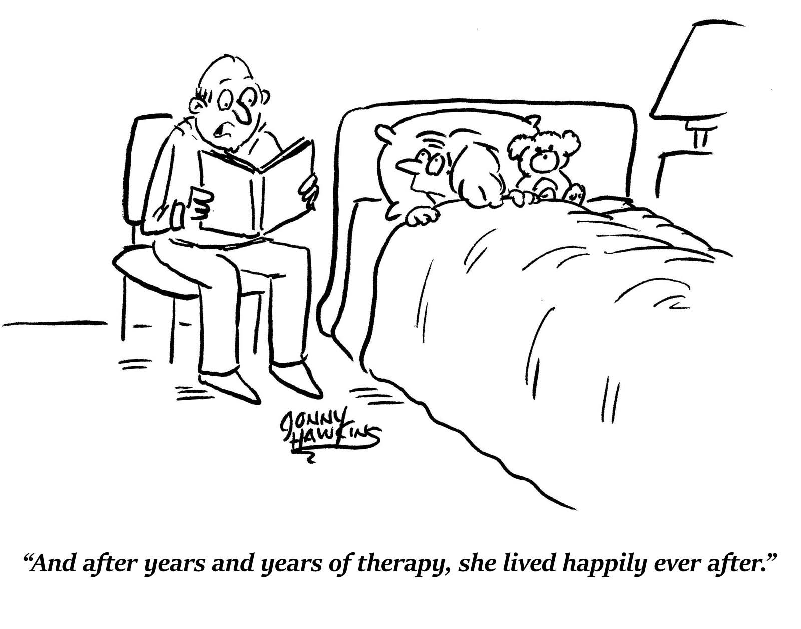 Psychiatry Comic: Bedtime Story