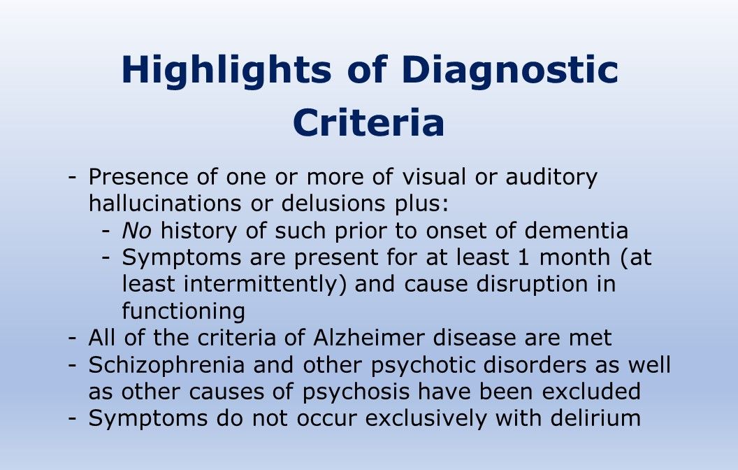 Understanding Dementia-Related Psychosis