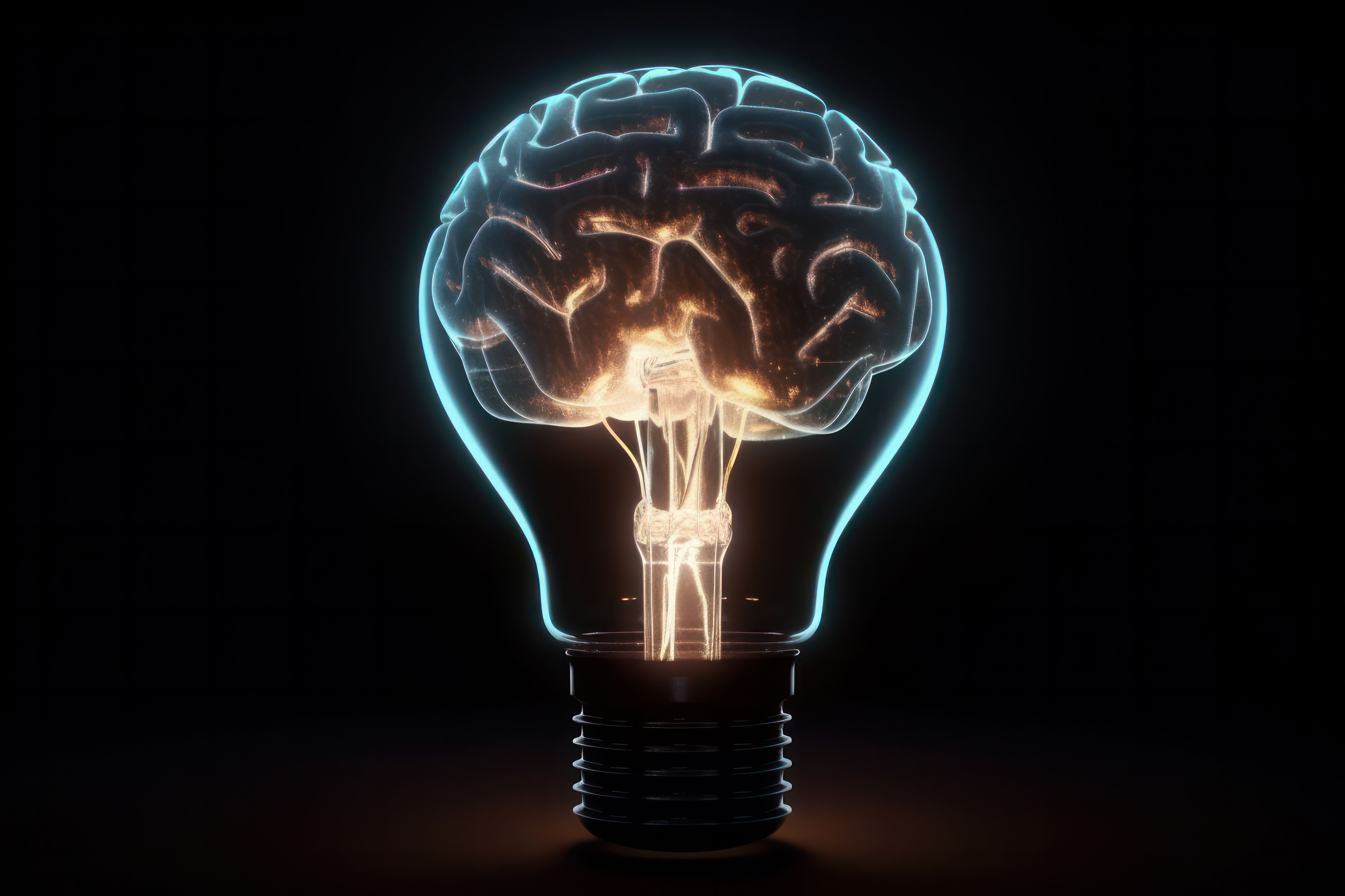 brain lightbulb