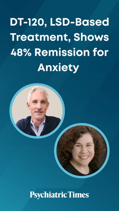 DT-120, LSD-Based Treatment, Shows 48% Remission for Anxiety