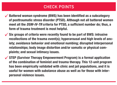 define battered woman syndrome