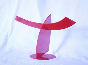 Title of sculpture: Red Bull (2013), by Grant D. Miller, MD