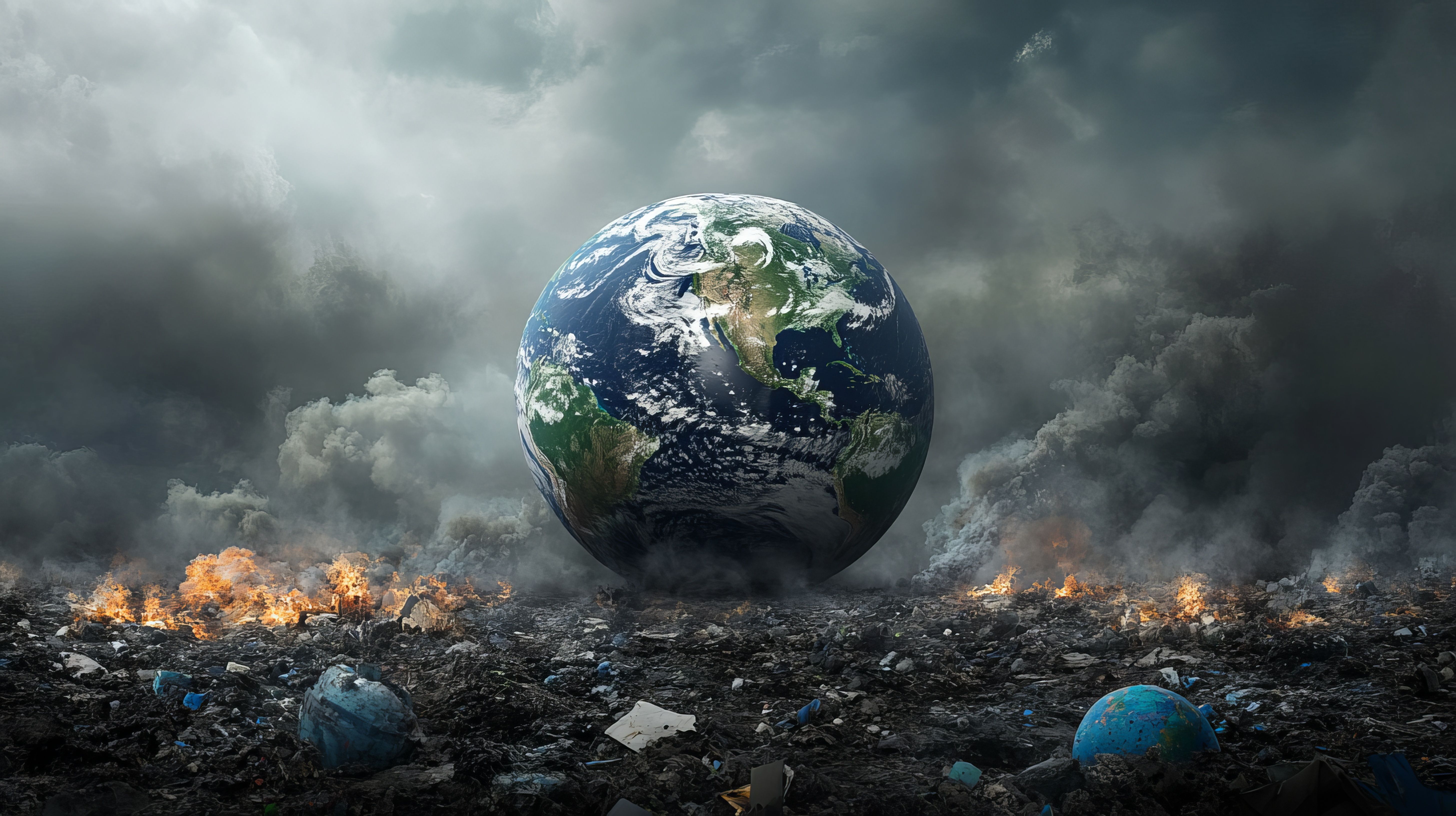 sad earth