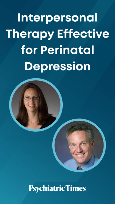 Interpersonal Therapy Effective for Perinatal Depression