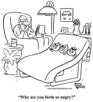 Psychiatry Comic: Ruffled Feathers