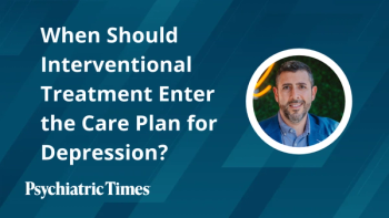 When Should Interventional Treatment Enter the Care Plan for Depression?