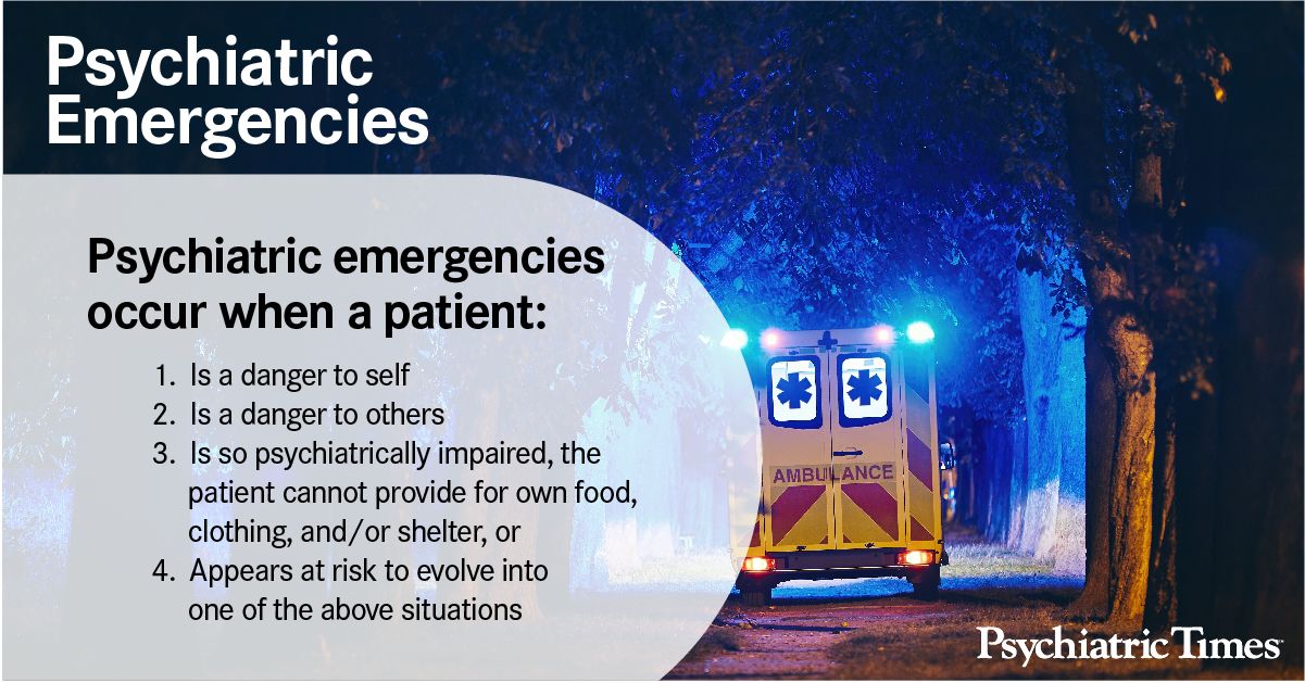 10 Most Common Presentations in Emergency Psychiatry