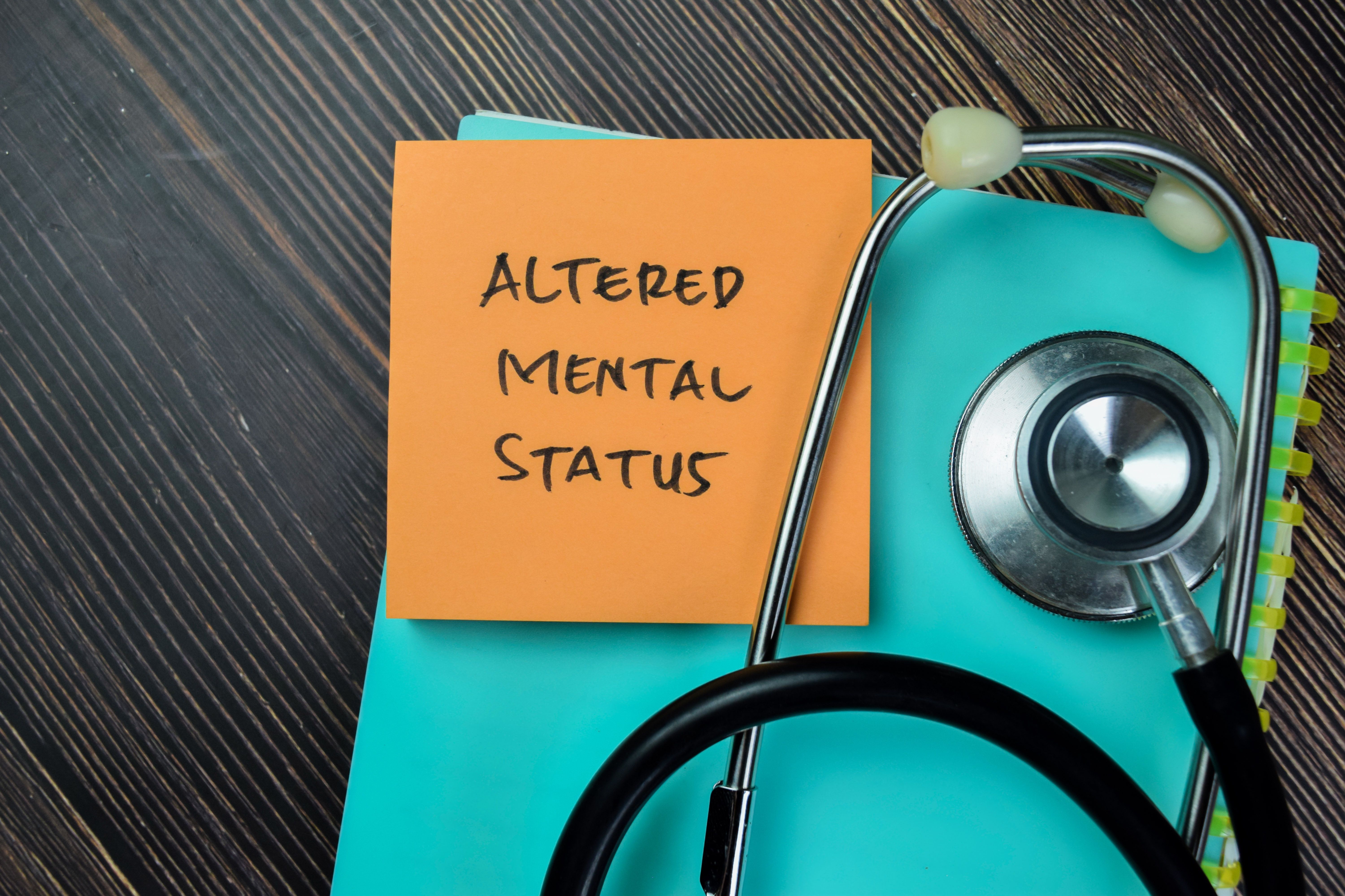 altered mental status
