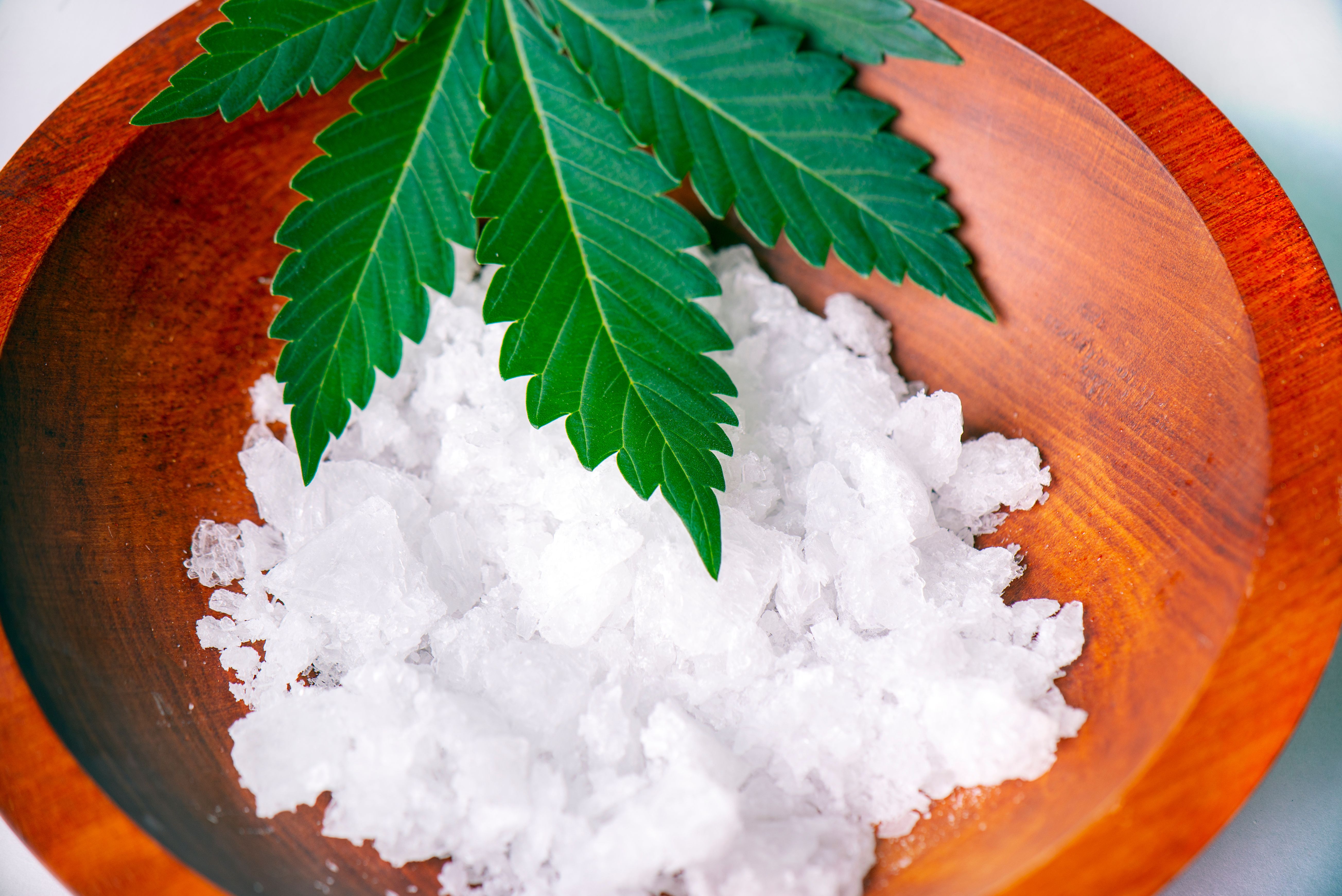 cannabidiol CBD crystal
