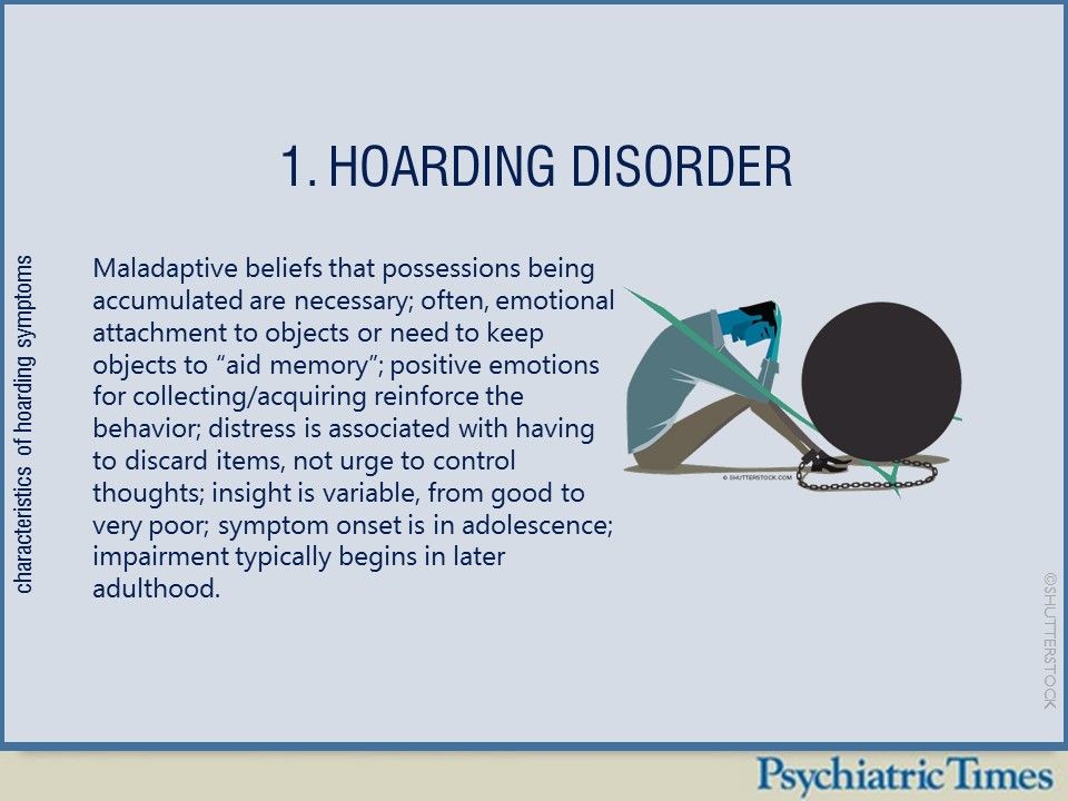 6 Diagnostic Features of Hoarding Disorder