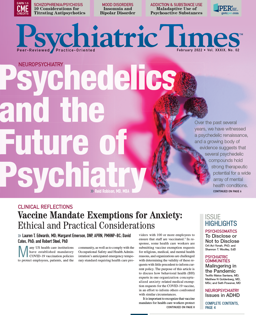 Vaccine Mandate Exemptions for Anxiety: Ethical and Practical