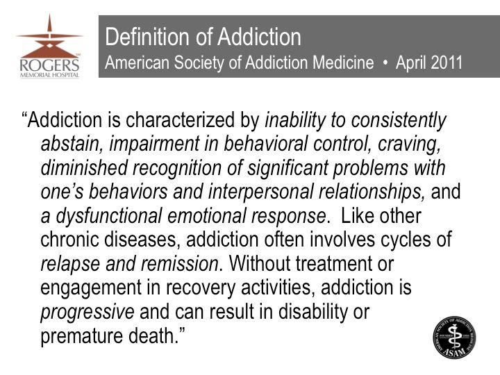 Definition of Addiction