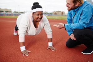 sport working out