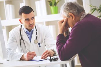 Doctor talking to upset patient | Credit: Fotolia