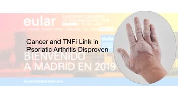 The overall risk of cancer in PsA not linked to TNF inhibitor treatment.