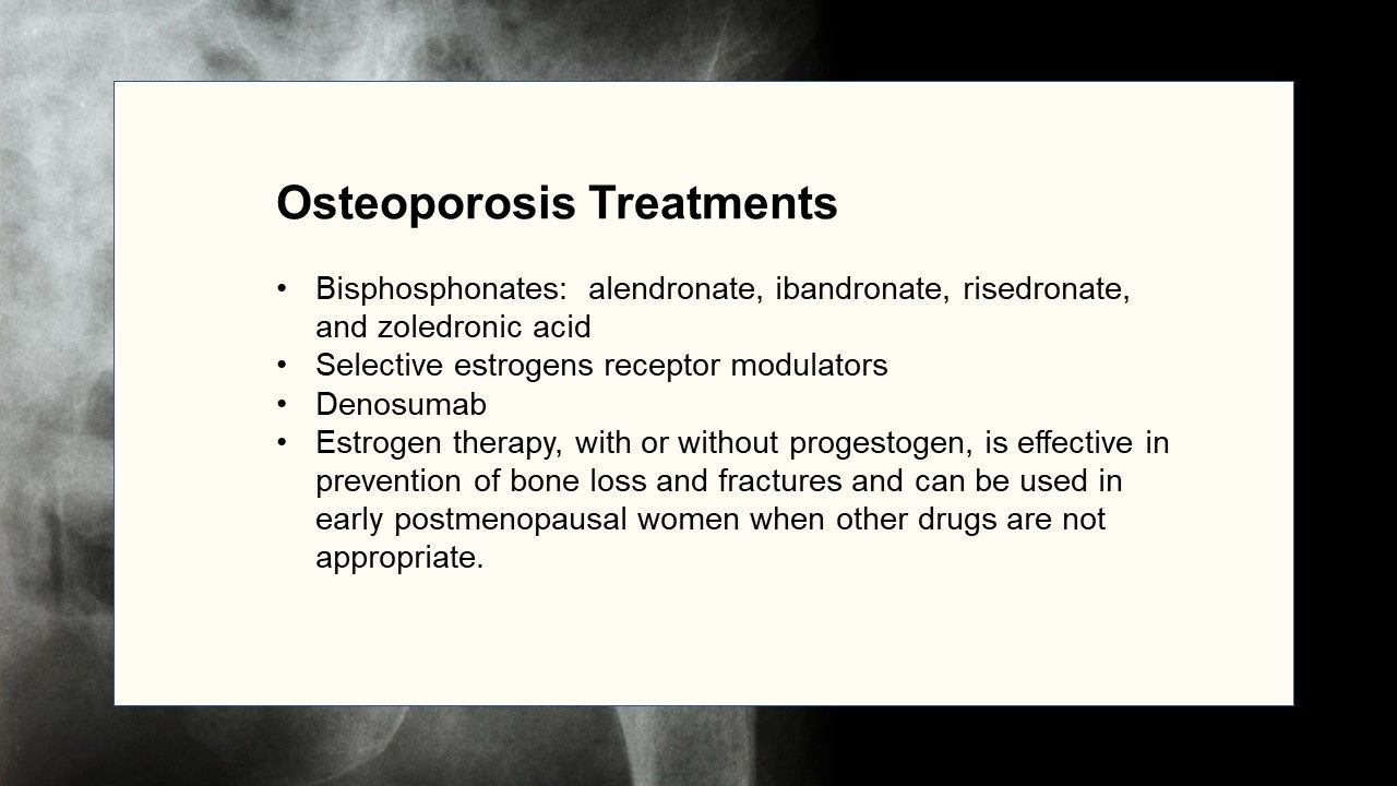 The Side Effects of Osteoporosis Treatments Rheumatology Network