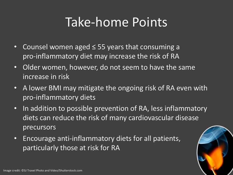 rheumatoid arthritis diet inflammation