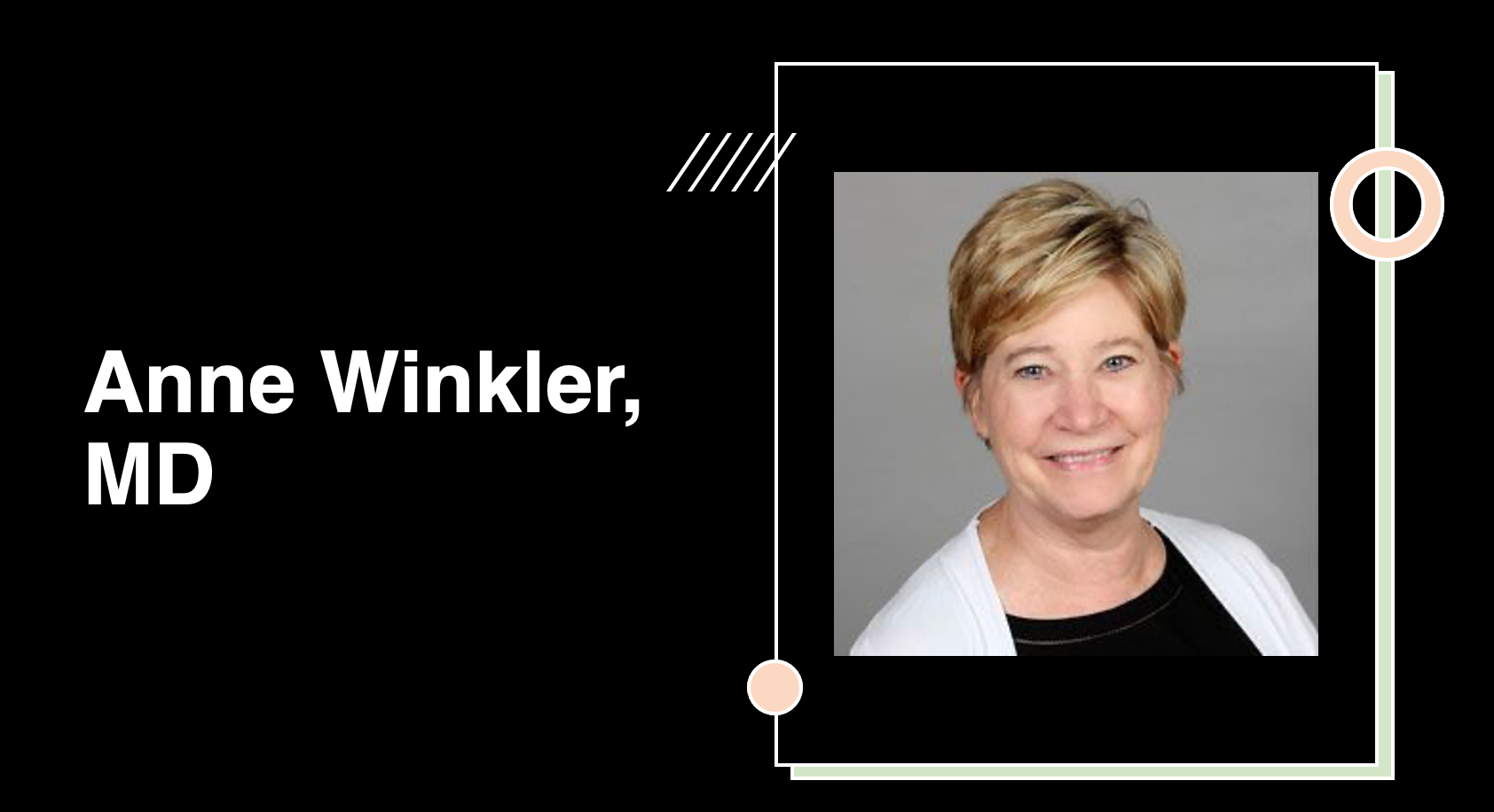 Anne Winkler, MD Targeting Lupus Nephritis