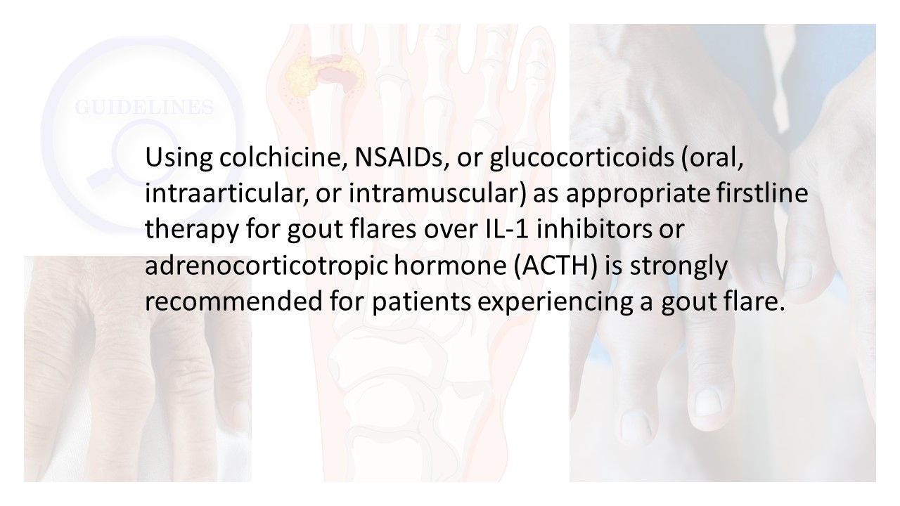 The 2020 Treatment Guidelines for Gout 