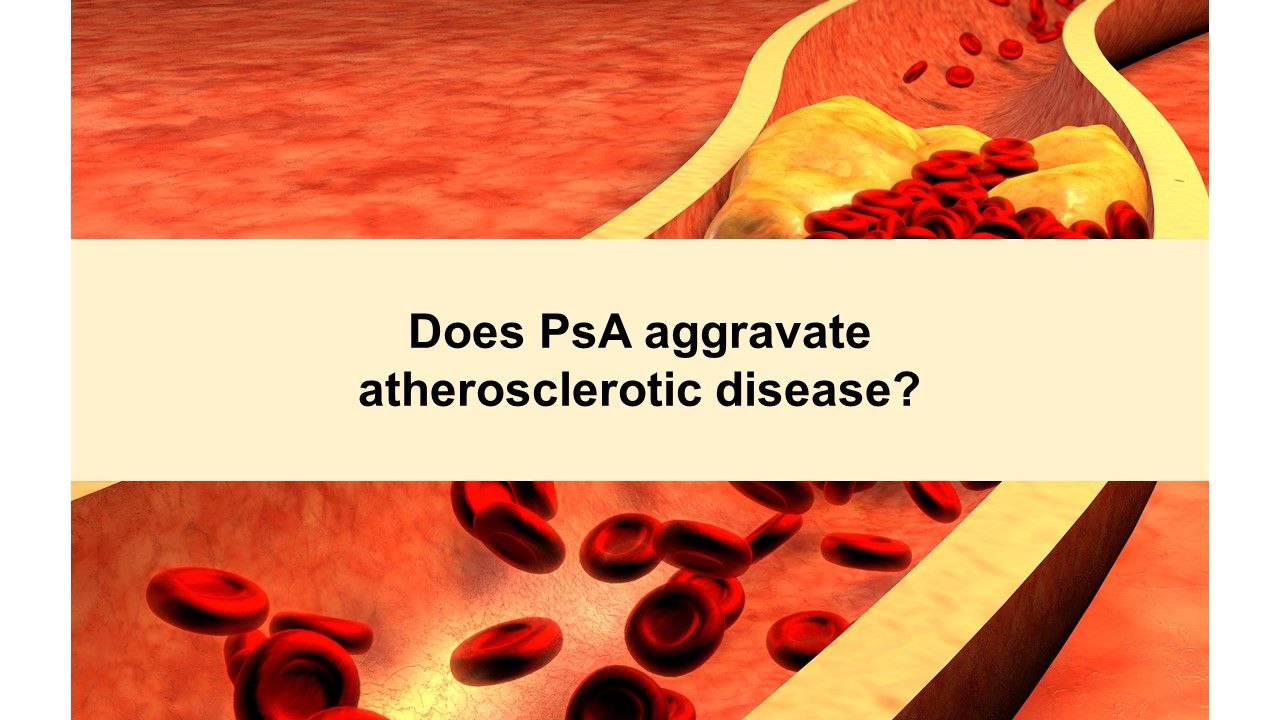 Does PsA aggravate atherosclerotic disease?