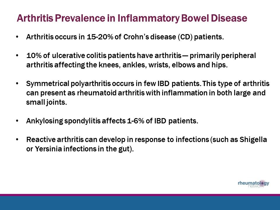 Diagnosing Arthritis in Inflammatory Bowel Disease Patients