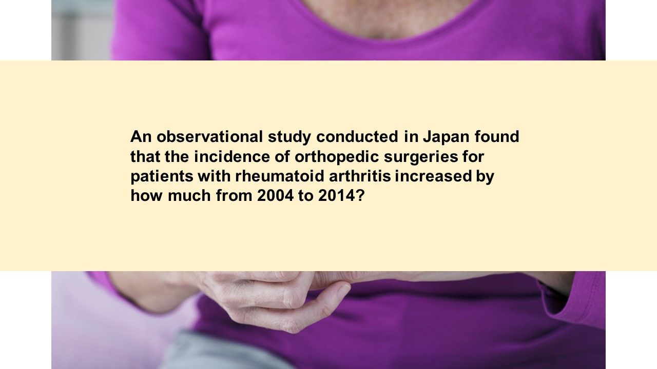Rheumatoid Arthritis Quiz