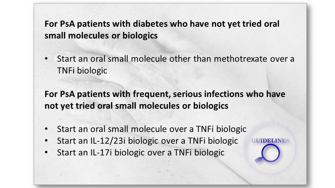 PsA Treatment Guidelines Emphasize Treat to Target Rheumatology Network